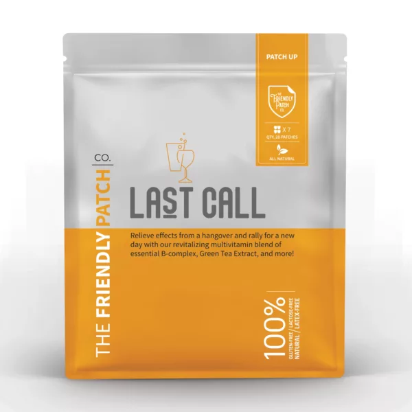 Last Call Hangover Patch - Natural RX Brokers